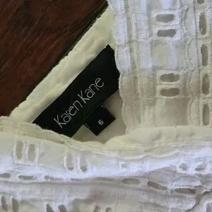 Karen Kane | Dresses | Karen Kane White Lace Dress | Poshmark